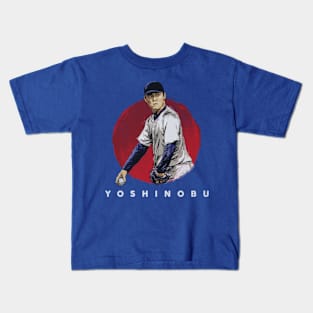 Yoshinobu Yamamoto Los Angeles D Sun Kids T-Shirt